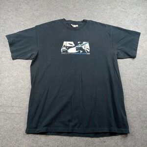 Vintage Eric Clapton Shirt Mens XL World Tour 2001 Concert Merch Graphic Tee USA